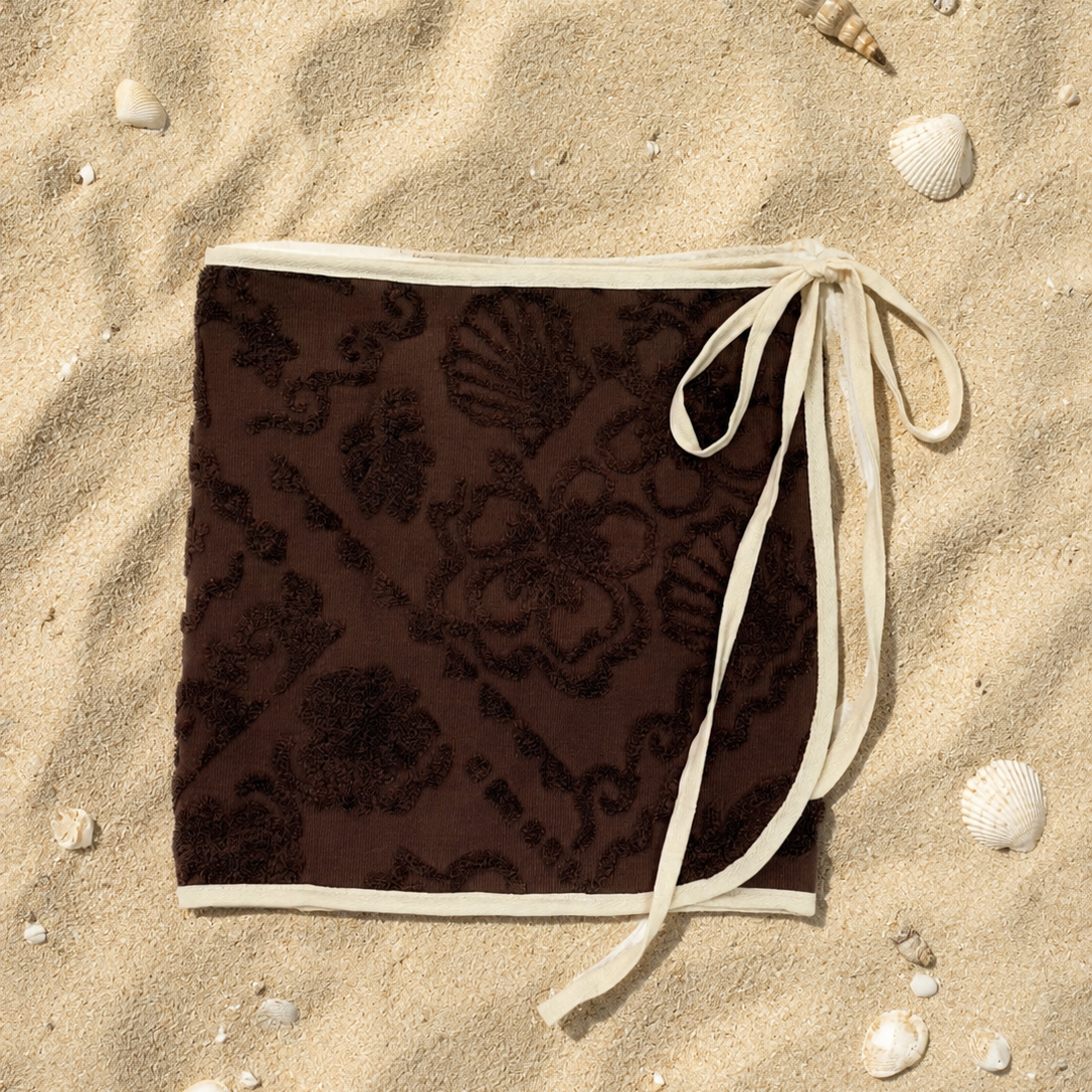 Choc Hawaiian Towel Wrap Skirt