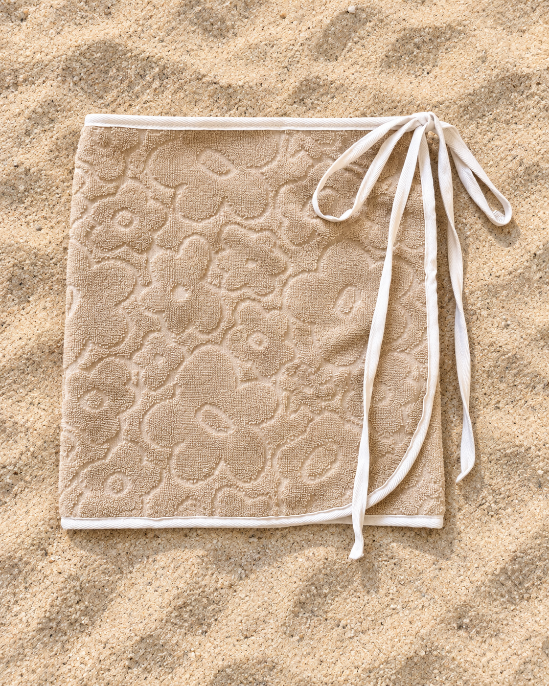 Sand Daisy Towel Wrap Skirt