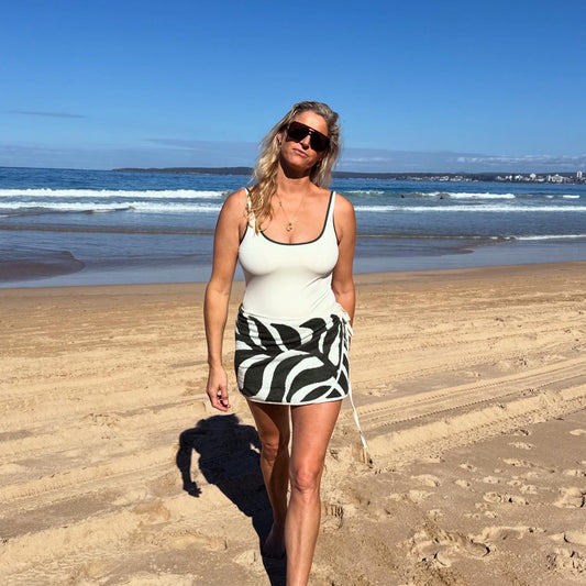 Fiji Palm Towel Wrap Skirt
