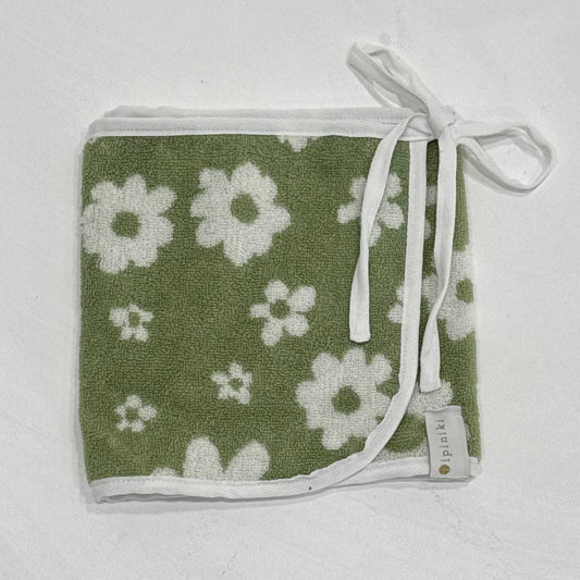 Kids -  Sage Daisy Towel Wrap Skirt