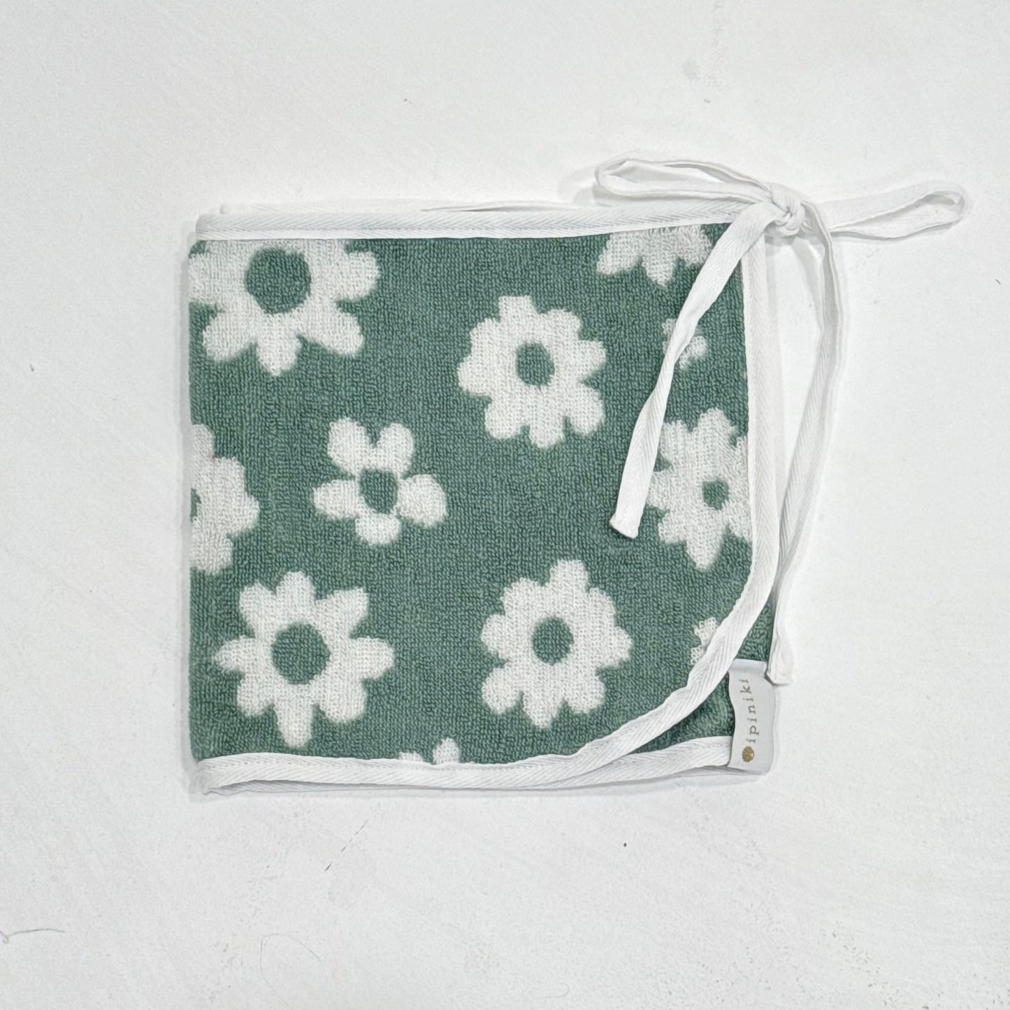 Kids - Teal Daisy Towel Wrap Skirt