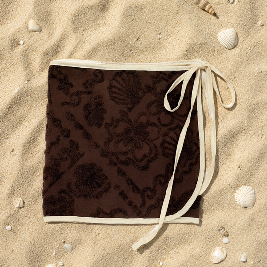 Choc Hawaiian Towel Wrap Skirt