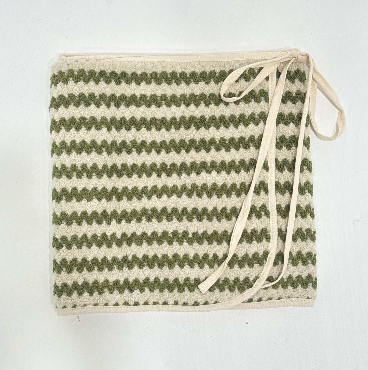 Pistachio Chevron Towel Wrap Skirt