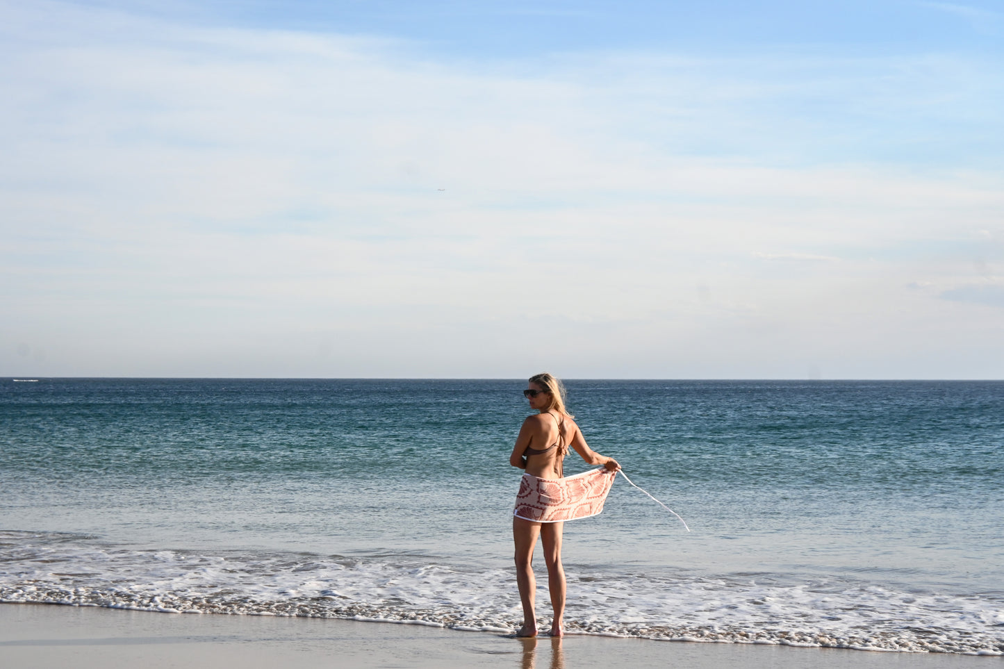 Pink Shells Towel Wrap Skirt