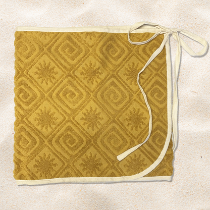 Retro Suns Towel Wrap Skirt